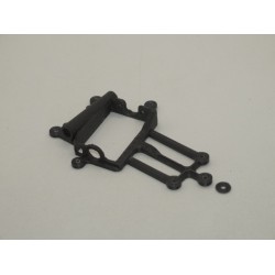 3DSRP00789 3DSRP Motor Mount RT4 AW Carbon 1.25mm Slot.it Gears