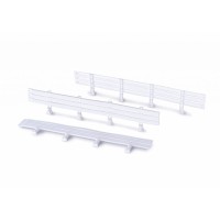 PO-P020 Policar Guardrail 25cm White - 10pcs