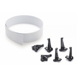 PO-P073 Policar 1m barrier and clip set - 6pcs