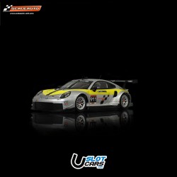 SC-6243C Scaleauto Porsche 911 (991.2) GT3 RSR Cup Version Silver/Yellow