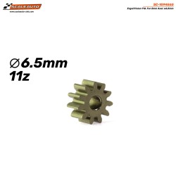 SC-1094E65 Scaleauto Pinion Gears 6.5mm Z11 Ergal