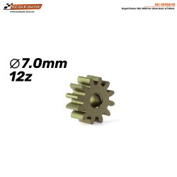 SC-1095E70 Scaleauto Pinion Gears 7mm Z12 Ergal