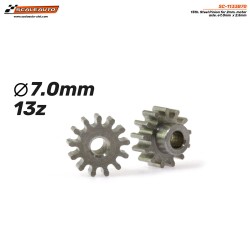 SC-1133B70 Scaleauto Pinion Gears 7mmX2.5mm Z13 Steel