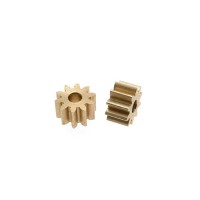 SC-1193 Scaleauto Pinion Gears 6.35mm Z10 Brass