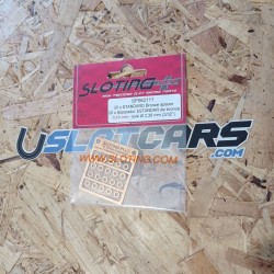 SP062111 Sloting Plus Spacer 0,10mm Std Bronze 2,38mm