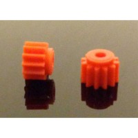 TH-PN12PL Thunderslot Pinion Nylon 12T 7mm Orange