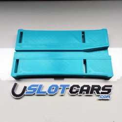 U-TCBPOLACAV21-T Uslot Tire Cleaning Board POLACA - Turquoise Color